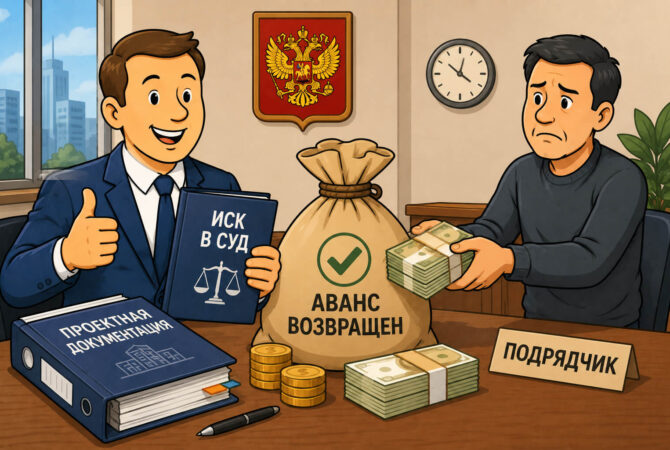 Вернули задолженность по договору на выполнение проектных работ в полном объеме-1