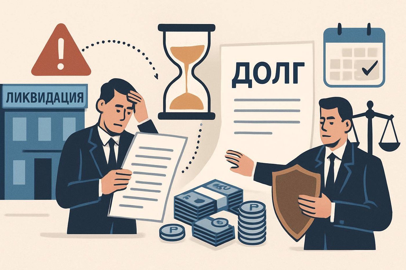 Контрагент ликвидируется с долгами — как защитить свои требования: пошаговый план для бизнеса