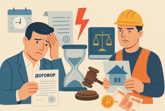 Подрядчик сорвал сроки или сделал плохо — пошаговая правовая тактика