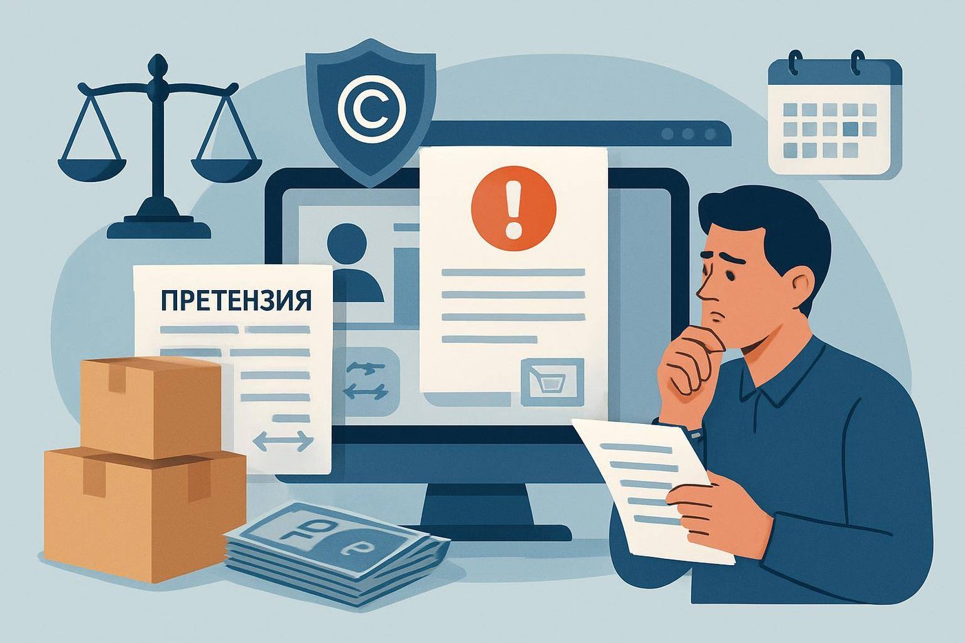 Претензия правообладателя на маркетплейсе: пошаговые действия для продавца