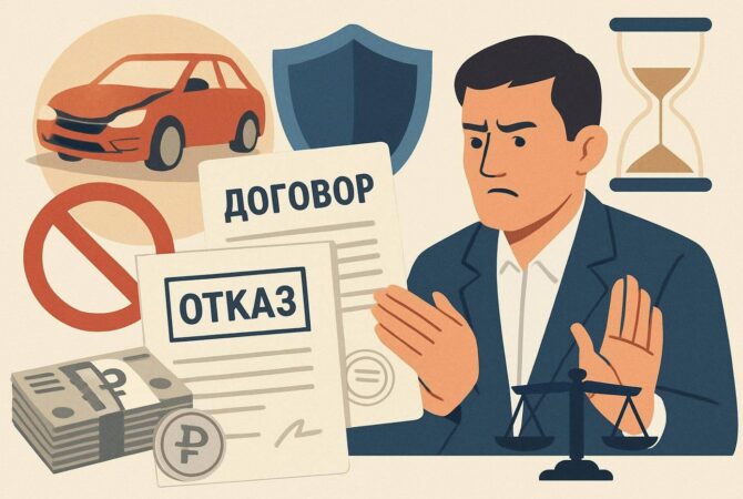 Страховая отказала по КАСКО из‑за условий договора: когда отказ можно оспорить