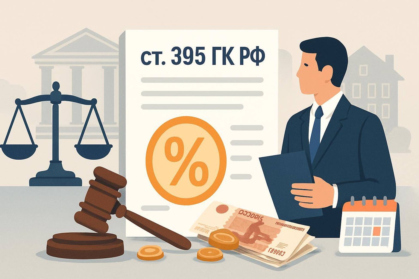 Взыскание процентов по ст. 395 ГК РФ: как это работает на практике
